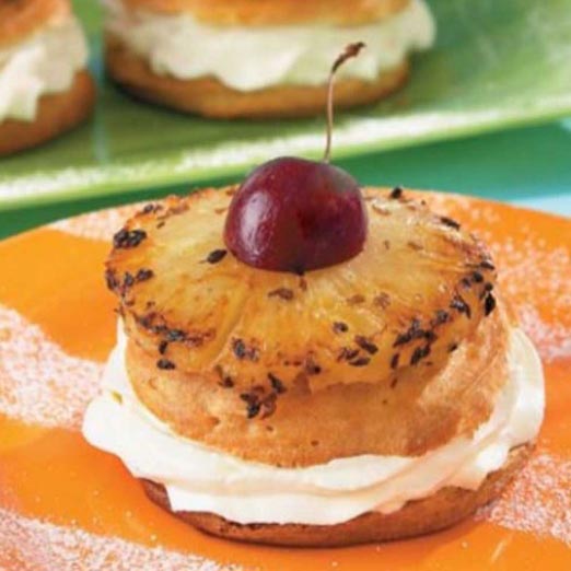 pineapple-choux-pastries